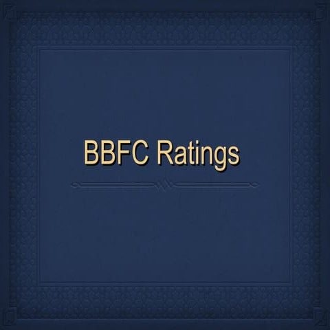 BBFC ratings