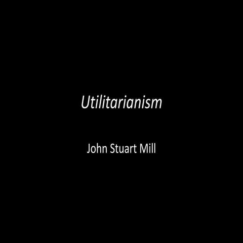 Utilitarianism