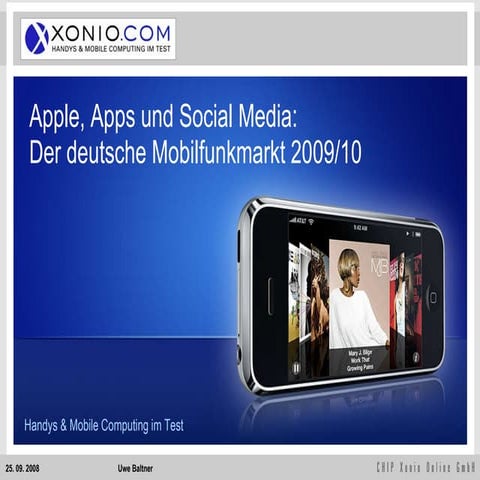 Apple, Apps & Social Media: Der Mobilfunkmarkt 2009/10