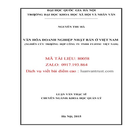 Văn hóa doanh nghiệp Nhật Bản ở Việt Nam