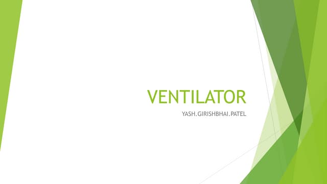 Ventilator