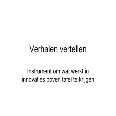 Verhalen vertellen