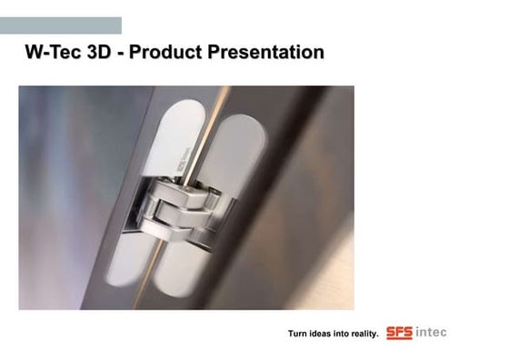 W-Tec 3D Hinge