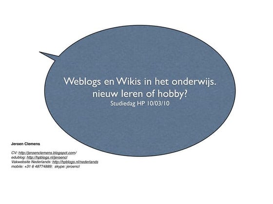 Wiki Blog & zapgeneratie