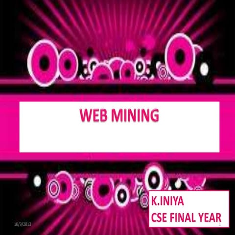 Web mining