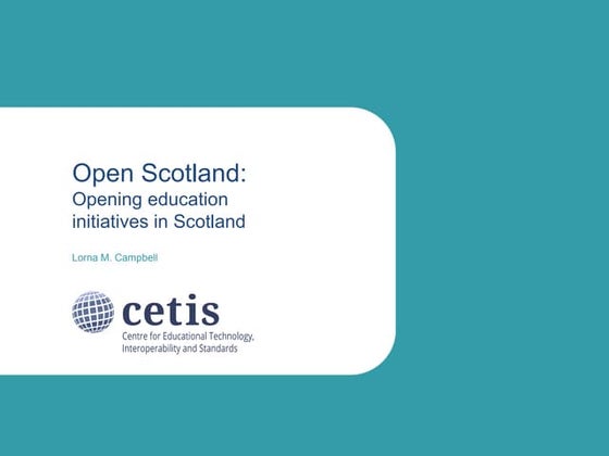 What I Know Is - Open Scotland