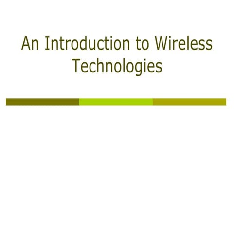 WirelessTechnologies.pptx