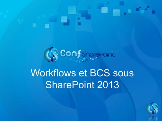 Workflow et bcs sous share point 2013