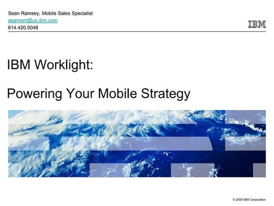 Worklight 5.0 Webinar 7 12 V2