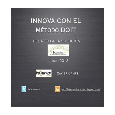 Innova amb el mètode DOIT