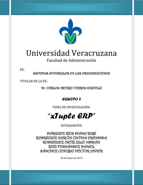 Xtuple 3.6 equipo 2