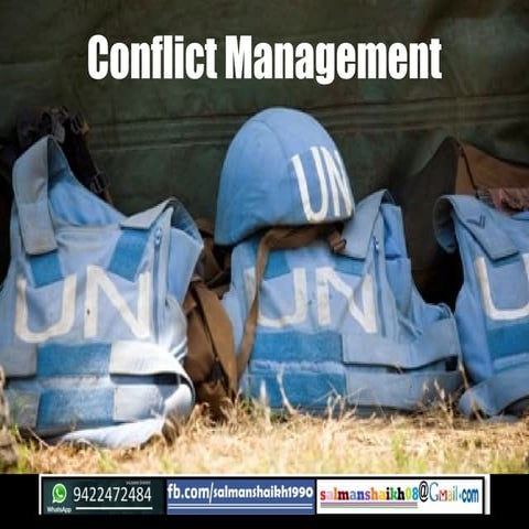 23 conflict management