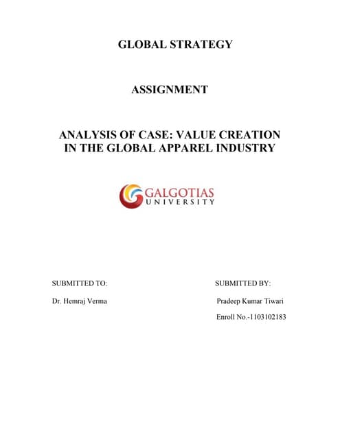 Zara case analysis