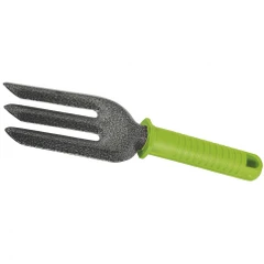 Вилица Palisad, градинска, 3 зъба, защитно покритие, пластмасова дръжка
