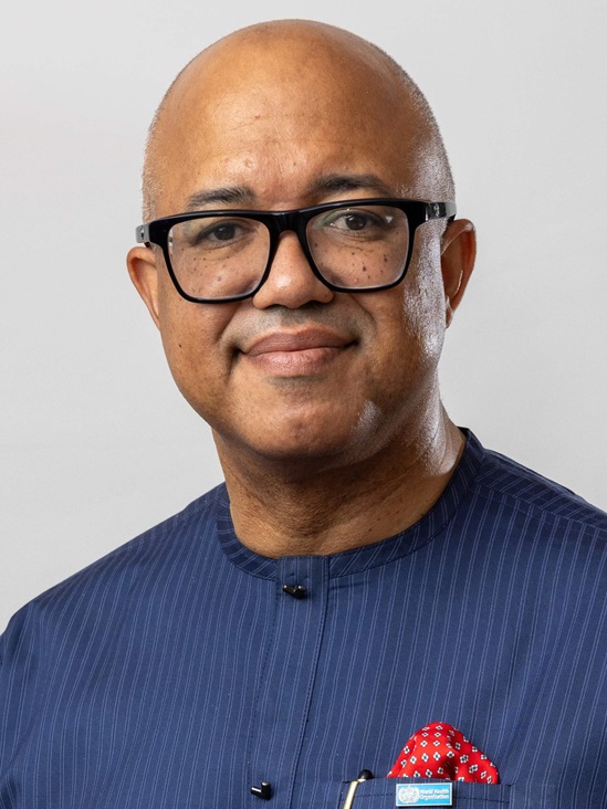 Portrait photo of Dr Chikwe Ihekweazu
