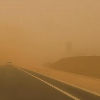 Une atmosphère chargée de sable est mauvaise pour la santé. © Ekaterina, Adobe Stock