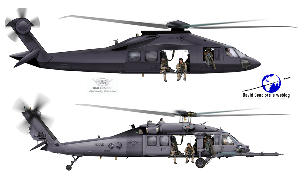 Stealth Black Hawk down: revised sketch