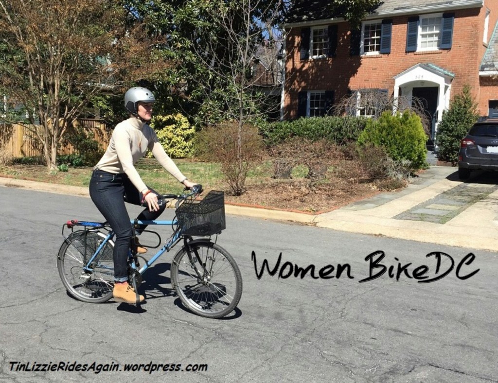 Women BikeDC with BikeArlington’s Tin Lizzie Rides Again