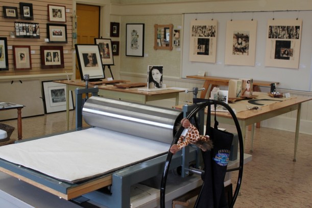 The etching press
