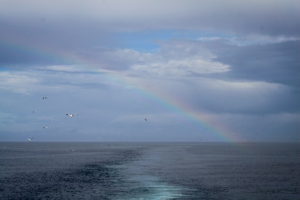 Rainbow at Sea