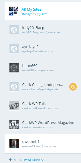 WordPress Tutorial All My Sites Function