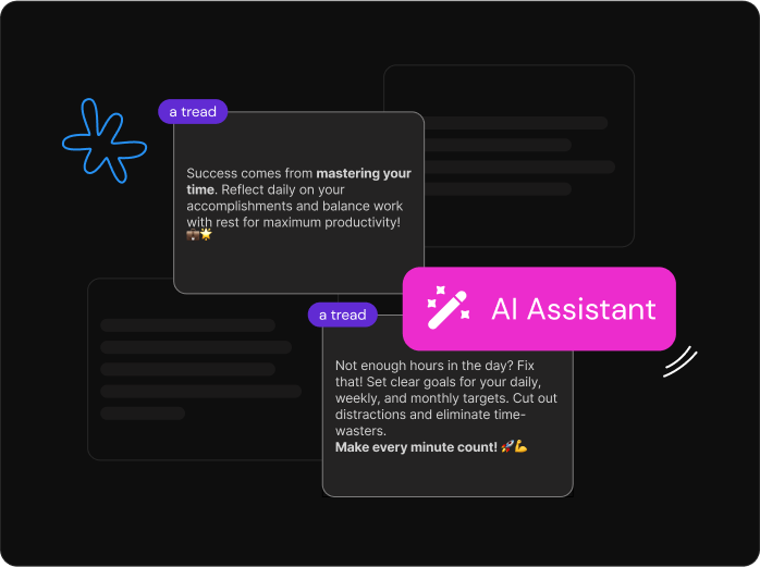 AI captions and tags for Dribbble