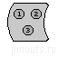 3 pin N3 Canon plug connector view and layout