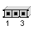 3 pin RM-S1AM proprietary connector view and layout