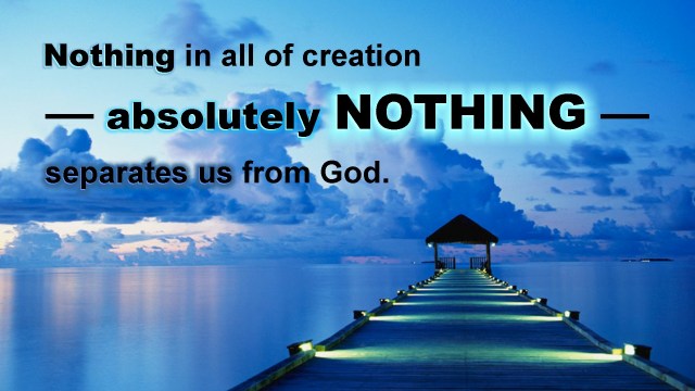 Oneness poster using Maldives Dock picture.