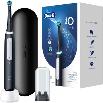 Elektryczna szczoteczka do zębów Oral-B iO Series 4 Matt Black Elektryczna szczoteczka do zębów Oral-B iO Series 4 Matt Black