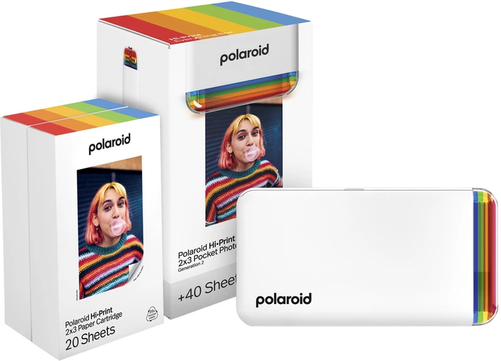 Film fotograficzny Polaroid Hi·Print 2x3 Cardridge 60 arkuszy (9120096776502) - Zdjęcie 1 Film fotograficzny Polaroid Hi·Print 2x3 Cardridge 60 arkuszy (9120096776502) - obraz 1