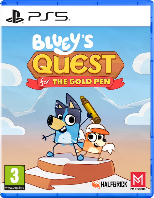 Gra PS5 Bluey's Quests for the Gold Pen (Blu-ray płyta) (5056635621962) - Zdjęcie 1 Gra PS5 Bluey's Quests for the Gold Pen (Blu-ray płyta) (5056635621962) - obraz 1