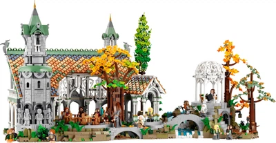 Zestaw klocków LEGO Icons Władca pierścieni: Rivendell 6167 elementów (10316) Zestaw klocków LEGO Icons Władca pierścieni: Rivendell 6167 elementów (10316)
