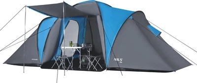 Namiot Nils Camp Highland kempingowy NC6031 Blue-Grey (5907695518894) Namiot Nils Camp Highland kempingowy NC6031 Blue-Grey (5907695518894)