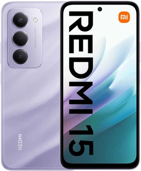 Smartfon Xiaomi Redmi 15 4G 6/128GB NFC Sandy Purple (MZB0L1JEU) Smartfon Xiaomi Redmi 15 4G 6/128GB NFC Sandy Purple (MZB0L1JEU)