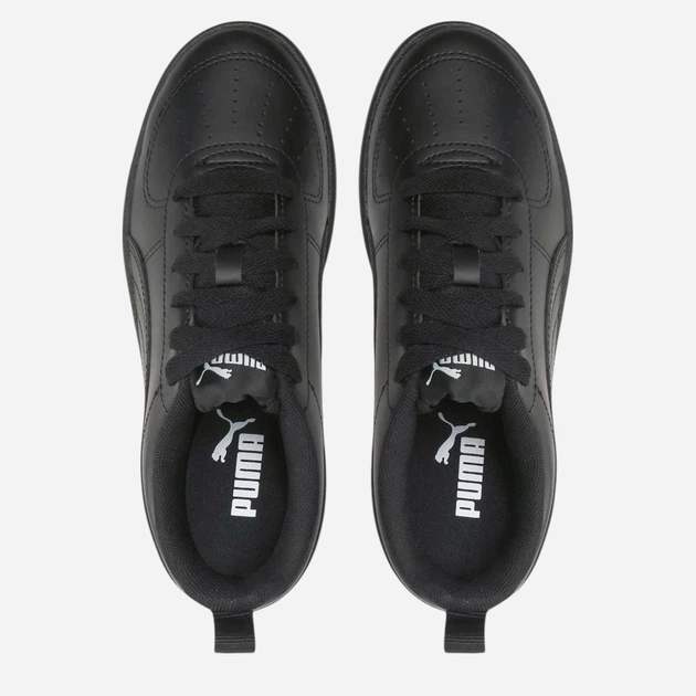 Sneakersy młodzieżowe chłopięce Puma Rickie Jr 38431102 39 (6UK) Czarne (4064536291703) - Zdjęcie 4 Sneakersy młodzieżowe chłopięce Puma Rickie Jr 38431102 39 (6UK) Czarne (4064536291703) - obraz 4