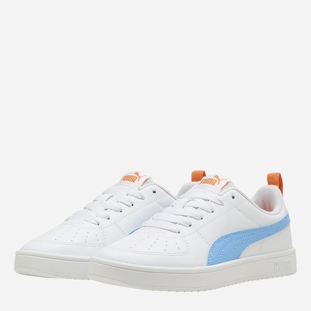 Sneakersy młodzieżowe chłopięce Puma Rickie Jr 38431137 37 (4UK) Biało-jasnoniebieskie (4067983864995) - Zdjęcie 2 Sneakersy młodzieżowe chłopięce Puma Rickie Jr 38431137 37 (4UK) Biało-jasnoniebieskie (4067983864995) - obraz 2