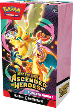 Dodatek Pokemon TCG: Mega Evolution – Ascended Heroes - Booster Bundle (196214131613) Dodatek Pokemon TCG: Mega Evolution – Ascended Heroes - Booster Bundle (196214131613)