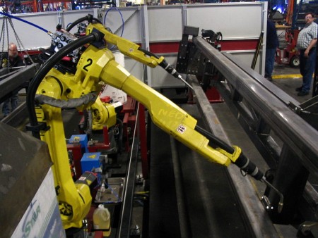 Robot with no musical ability.