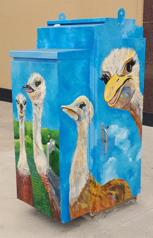 The ostrich is part of South Pasadena's heritage.