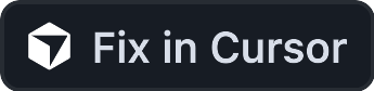 Fix All in Cursor