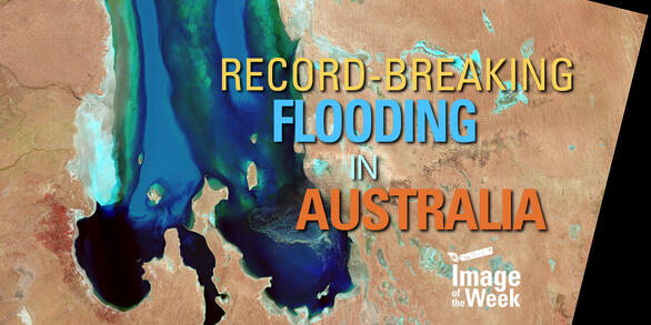 Thumbnail Image for video: "Record-Breaking Flooding in Australia (Image of the Week)"