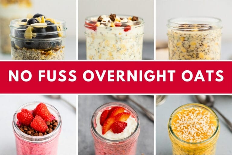 Easy overnight oats recipes featured image