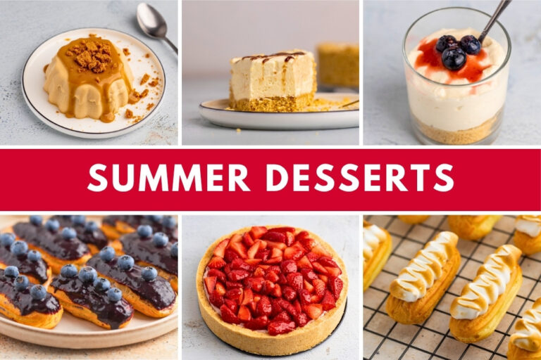 Summer dessert recipes featured image