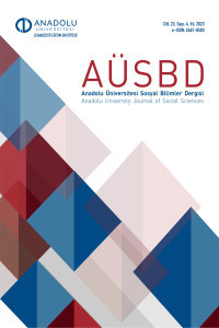 Anadolu Üniversitesi Sosyal Bilimler Dergisi