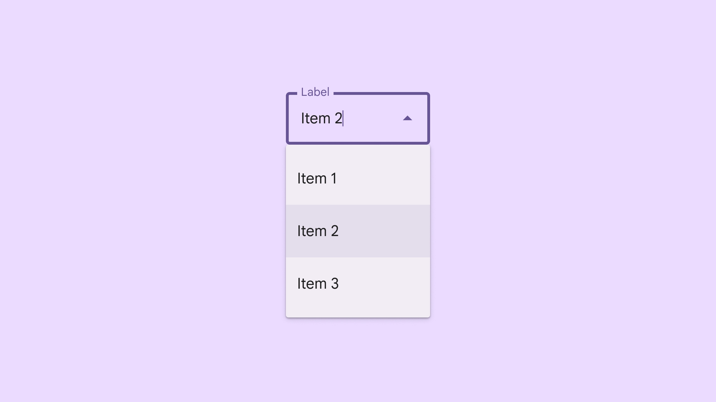 Menu a discesa di Material Design in un&#39;app con schermo grande