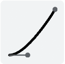 Bouton d&#39;inflexion.