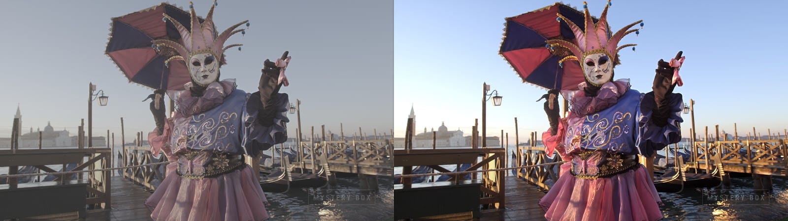 Comparaison simulée entre SDR et HDR (pour voir le vrai HDR, vous devez disposer d&#39;un écran HDR)