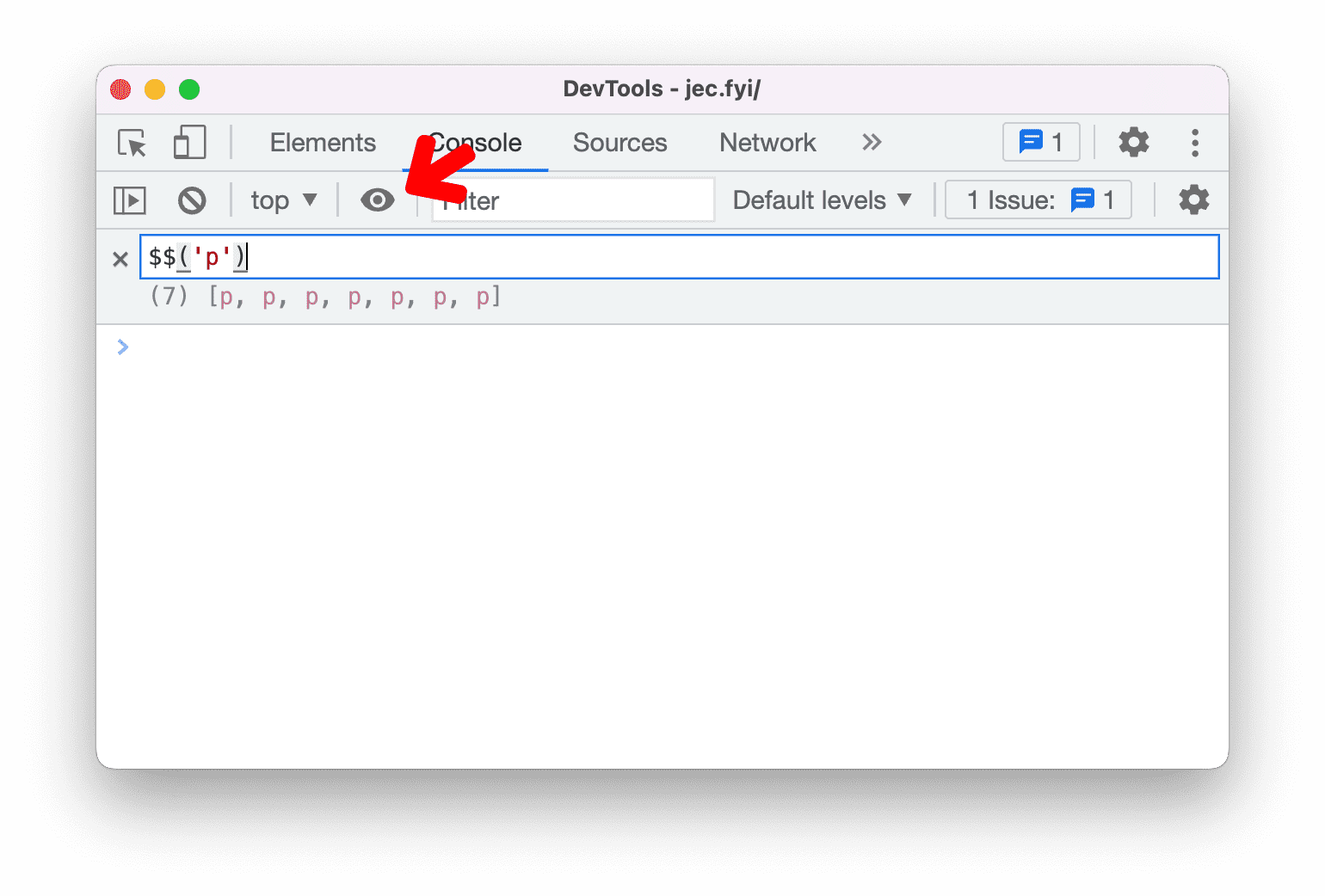 ส่งนิพจน์แบบเรียลไทม์ด้วยปุ่ม Enter