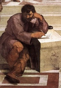 Michelangelo as Heraclitus